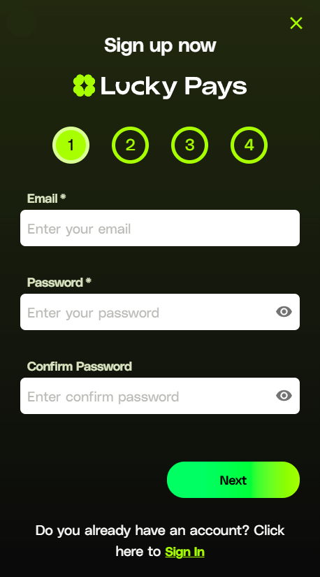 Account Creation Process